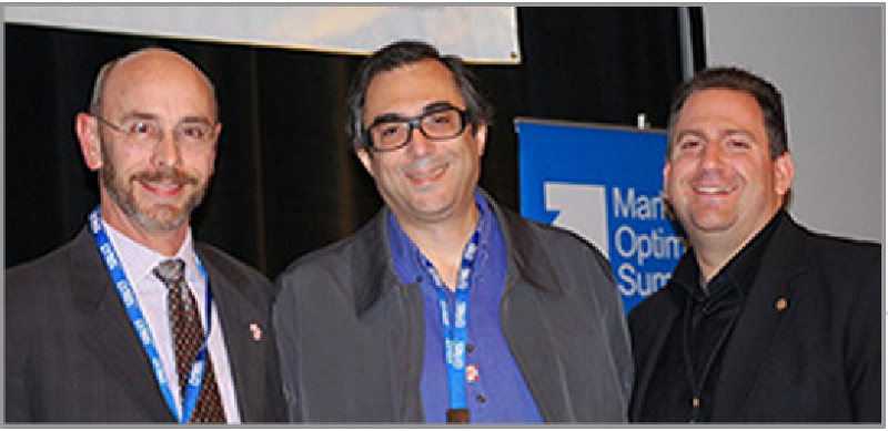 Jim Sterne, Andrew Edwards et Bryan Eisenberg de la digital analytics association