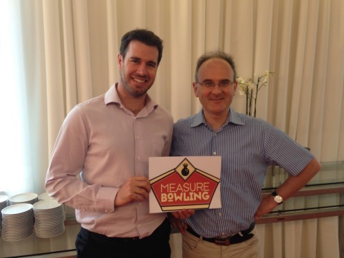 Nicolas Malo et Peter O'Neill, les créateurs du measure bowling